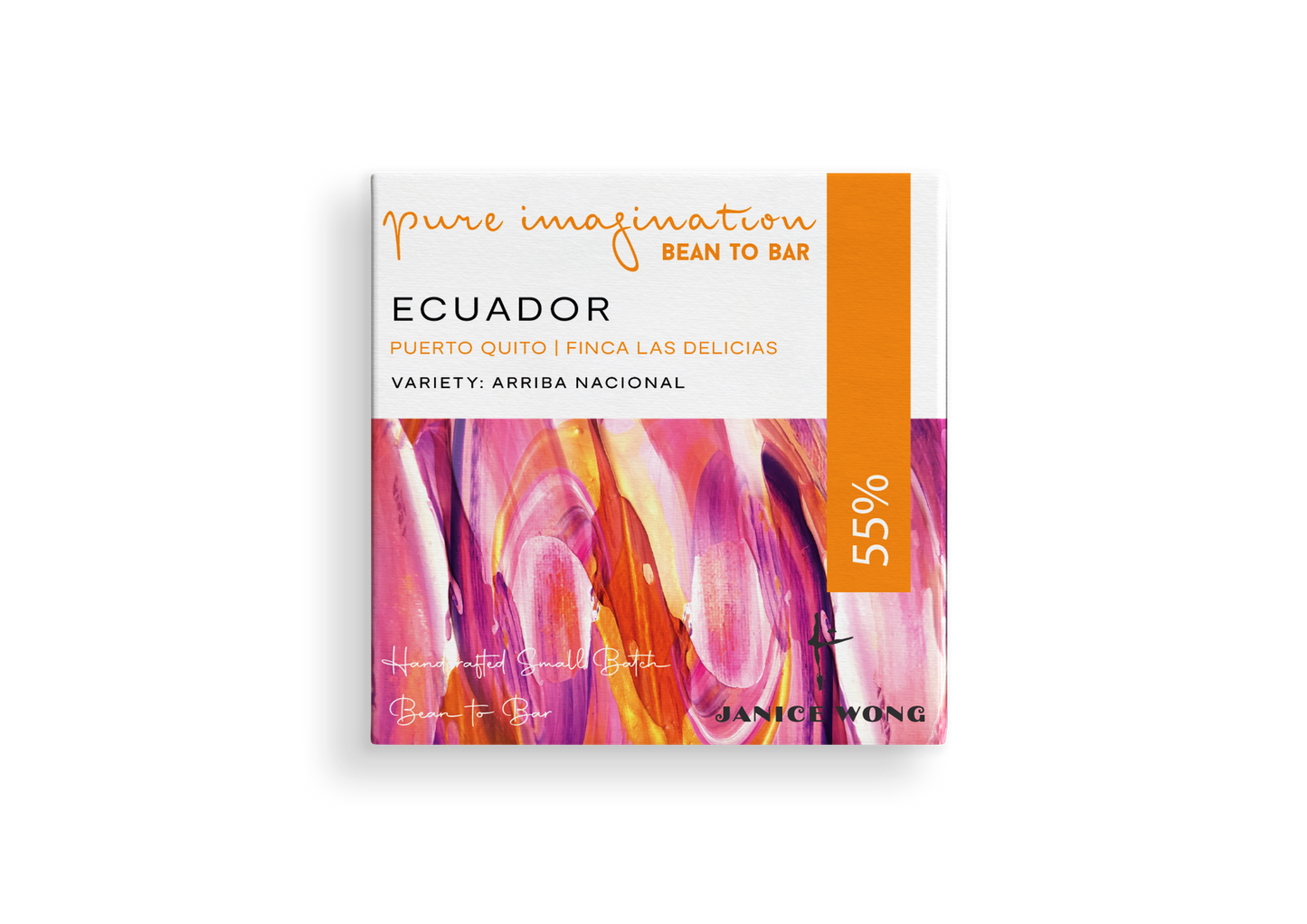 55% Ecuador Single Origin Bean to Bar Milk Chocolate