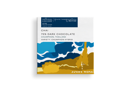 The National Gallery 70% Chai Dark Chocolate
