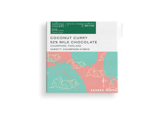 The National Gallery 52% Coconut Curry Milk Chocolate