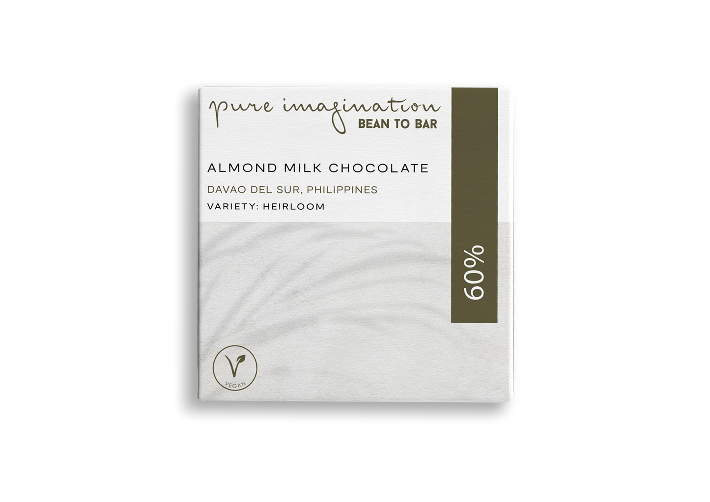 Almond Milk Chocolate 60% Vegan Philippines Single Origin Bean to Bar