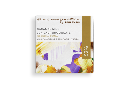 52% Caramel Sea Salt Milk Chocolate